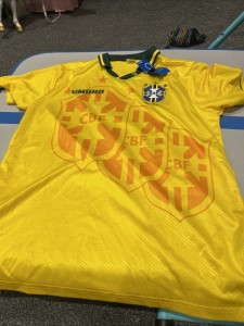 Brazil Retro Football Shirt Xl Mens World Cup for sale on Ebay