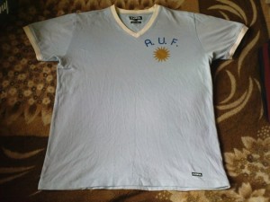 RARE FOOTBALL SHIRT - URUGUAY HOME RETRO 1977 - 1978 SIZE L for sale on Ebay