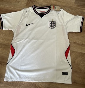 England World Cup Jersey 2026 Size L White Home Football Shirt Nike for sale on Ebay