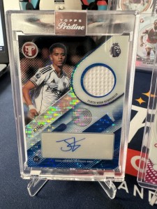 Josh King Rookie Patch Player Worn Auto Prestine Fulham for sale on Ebay