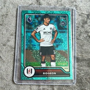Topps Premier League Seth Ridgeon Fulham #141 Rookie Parallel 287/499 2026/27 for sale on Ebay