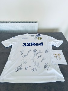 Rare Leeds United 2018/2019 Squad signed home shirt Kappa BNWT + COA! for sale on Ebay