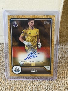 Topps Prem League 26/27 Flagship Nick Pope Auto /50 Newcastle for sale on Ebay