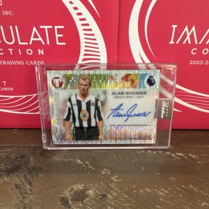 Topps Pristine 2026 Newcastle Alan Shearer Seasons On Card Auto for sale on Ebay