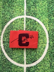 Aubameyang Of Gabon, Borussia Dortmund & Arsenal Signed Captain Armband wCOa for sale on Ebay