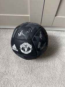 Manchester United 2017/18 Signed Ball for sale on Ebay