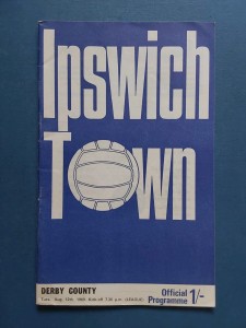 Ipswich Town v Derby County 12th August 1969 Including FLR  for sale on Ebay