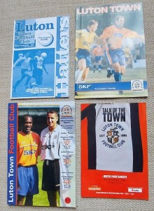 4 Luton Town v Queens Park Rangers Pre Season Friendly Progs 1992,1999,2001,2011 for sale on Ebay