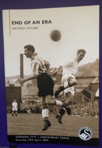 Swansea City v Shrewsbury Town 30/4/05 LAST LEAGUE MATCH AT THE VETCH FIELD for sale on Ebay