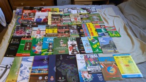 50 x Cup Finals.European,F.A.Cup,League Cup etc.SUPERB COLLECTION! for sale on Ebay