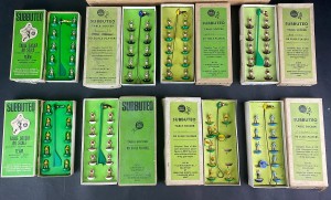 8x  vintage 60s-70s Subbuteo Complete Teams for sale on Ebay