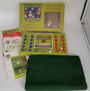 Vintage Subbuteo Table Soccer Continental Display Edition Set 1969-70 A69 W247 for sale on Ebay