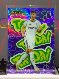 2025-26 topps merlin premier league Tom Cairney ta-da purple /75 Fulham for sale on Ebay