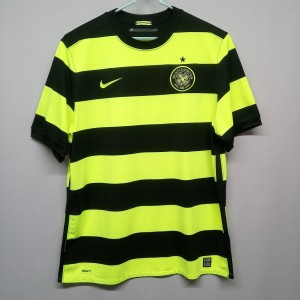 Nike Celtic FC 2008-11 Bumblebee Away Shirt XL (some marks on back) for sale on Ebay