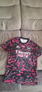 Arsenal Football Shirt Jersey 2021/22 Pre Match size M for sale on Ebay