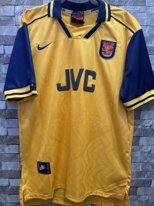 Arsenal 96/97 Away Shirt Size Adults Large  for sale on Ebay