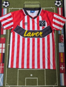 Sheffield United 1994/1995 Home Shirt Mens Medium LARGE SHEFF UTD for sale on Ebay