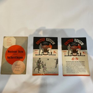 Manchester United 1950s Football Programmes for sale on Ebay