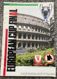 Liverpool v AS Roma (European Cup Final) 1983/84  for sale on Ebay