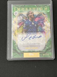 Joao Pedro Chelsea Auto Numbered 02/99 From Inception for sale on Ebay