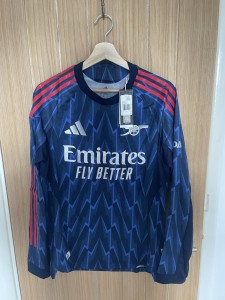 Arsenal 2025 Authentic Away Long Sleeve Shirt Size Medium for sale on Ebay