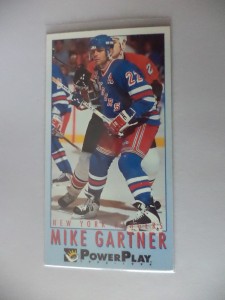 POWER PLAY 1993 FLEER MIKE GARTNER RANGERS 157 for sale on Ebay