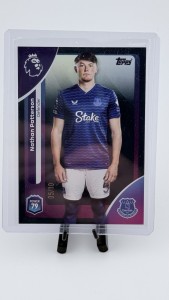Nathan Patterson 2025/26 Topps Premier League Purple Parallel 05/10 #133 Everton for sale on Ebay
