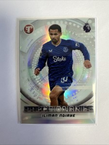 Iliman Ndiaye Precisionaries Topps Prem Prestine 2025/26 Everton #PC-19 for sale on Ebay
