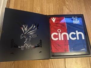 Signed Crystal Palace Shirt for sale on Ebay