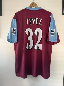 West Ham United 2006-07 Home Football Shirt Men’s Large #32 TEVEZ Premier League for sale on Ebay
