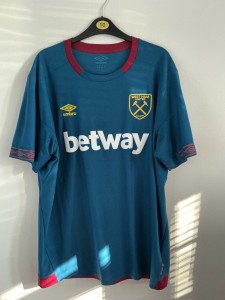 Mens West Ham 2018/2019 Away kit XL for sale on Ebay