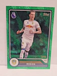Topps Flagship Premier League 26/27 Joe Rodon Leeds /99 Green Parallel for sale on Ebay