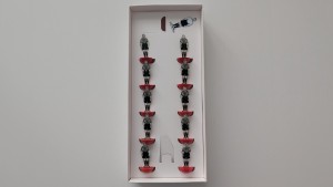 Vintage Subbuteo Celluloid Team Ref. 8 with Bases (See Description) for sale on Ebay