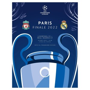 2022 Champions League Final Programme - Liverpool v Real Madrid for sale on Ebay