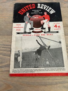 Manchester United v Huddersfield 1953-54 for sale on Ebay