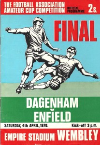 DAGENHAM V ENFIELD - FA AMATEUR CUP FINAL 1970 for sale on Ebay