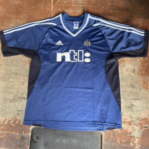 Newcastle United 2001/02 Away Shirt Adidas Size L for sale on Ebay