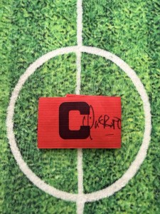 Fernando Hierro Of Spain, Real Madrid & Bolton Signed Captain Armband wCOa for sale on Ebay