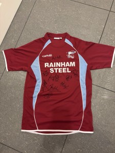 Scunthorpe United FC 07/08 Signed Shirt for sale on Ebay