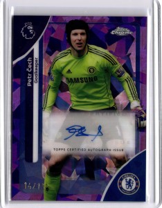 Petr Cech /15 Auto - Chelsea - 2026 Topps Sapphire Premier League for sale on Ebay