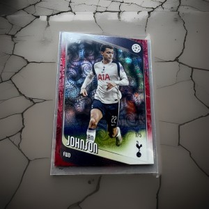 Brennan Johnson - Topps - Tottenham -  Crystal Palace - 1/5 - Rare for sale on Ebay
