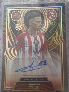 Topps 2026 Premier League Sunderland Talbi Auto 06/25 for sale on Ebay