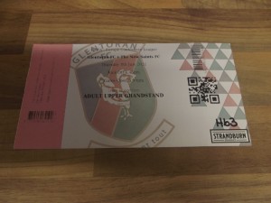 GLENTORAN v THE NEW SAINTS TICKET UEFA EUROPA CONFERENCE LEAGUE GAME JULY 2021 for sale on Ebay