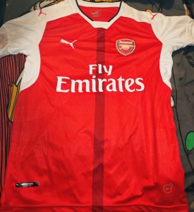 2016/2017 Official Arsenal Puma Home Football Shirt Mens Small Excellent Cond for sale on Ebay