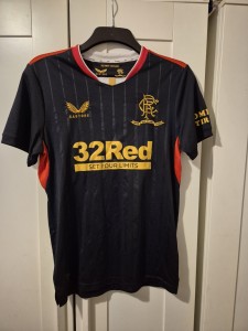 Rangers Away Top Season 21/22 for sale on Ebay
