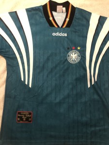 Genuine Adidas Reissue Retro Euro 1996 Germany Away Shirt Adult Medium for sale on Ebay