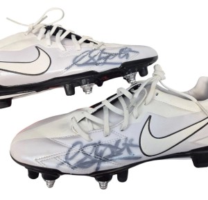 Forest Green Rovers Nike T90 Laser IV CTR360 Football White Boots Size 9 SIGNED  for sale on Ebay