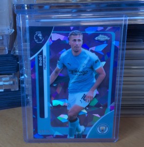 Topps Chrome Premier League 2025 Rodri Manchester City #127 Parallel 1/15 for sale on Ebay