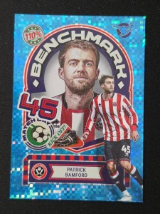 2025/26 Panini Football EFL Blue /20 Patrick Bamford Sheffield United Benchmark for sale on Ebay