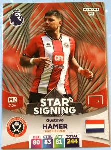 Adrenalyn XL PL 2023/24 Star Signing Sheffield United x2 cards- Hamer and Souza for sale on Ebay